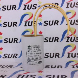 INCO Sintex 25 E2 C 40 1Ph 50/60Hz Capacitor 40uF 250V AC