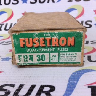 10 Pack of BUSSMANN FRN 30 FRN30 Class K5 Fuse 30 AMP 250 V FRN-30