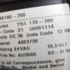 Raymond 1048140-700 PUMP MOTOR 1048140700 TSA 170-180 10.5kw 36VDC 24VAC - Image 4