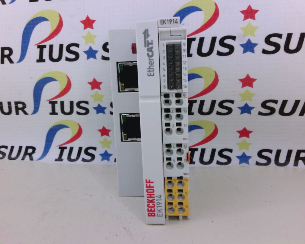 Beckhoff EK1914 EtherCAT Coupler Integrated Digital Standard Safety I ...